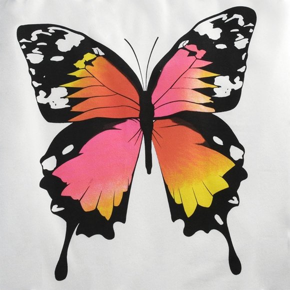 Streetwear Ladies Butterfly Cotton Joggers Sweat - Picture 4 of 10